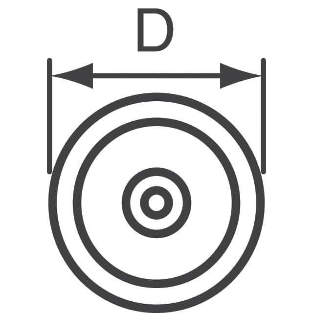 134D106X9125C6 Vishay Sprague  Condensateurs à couches minces